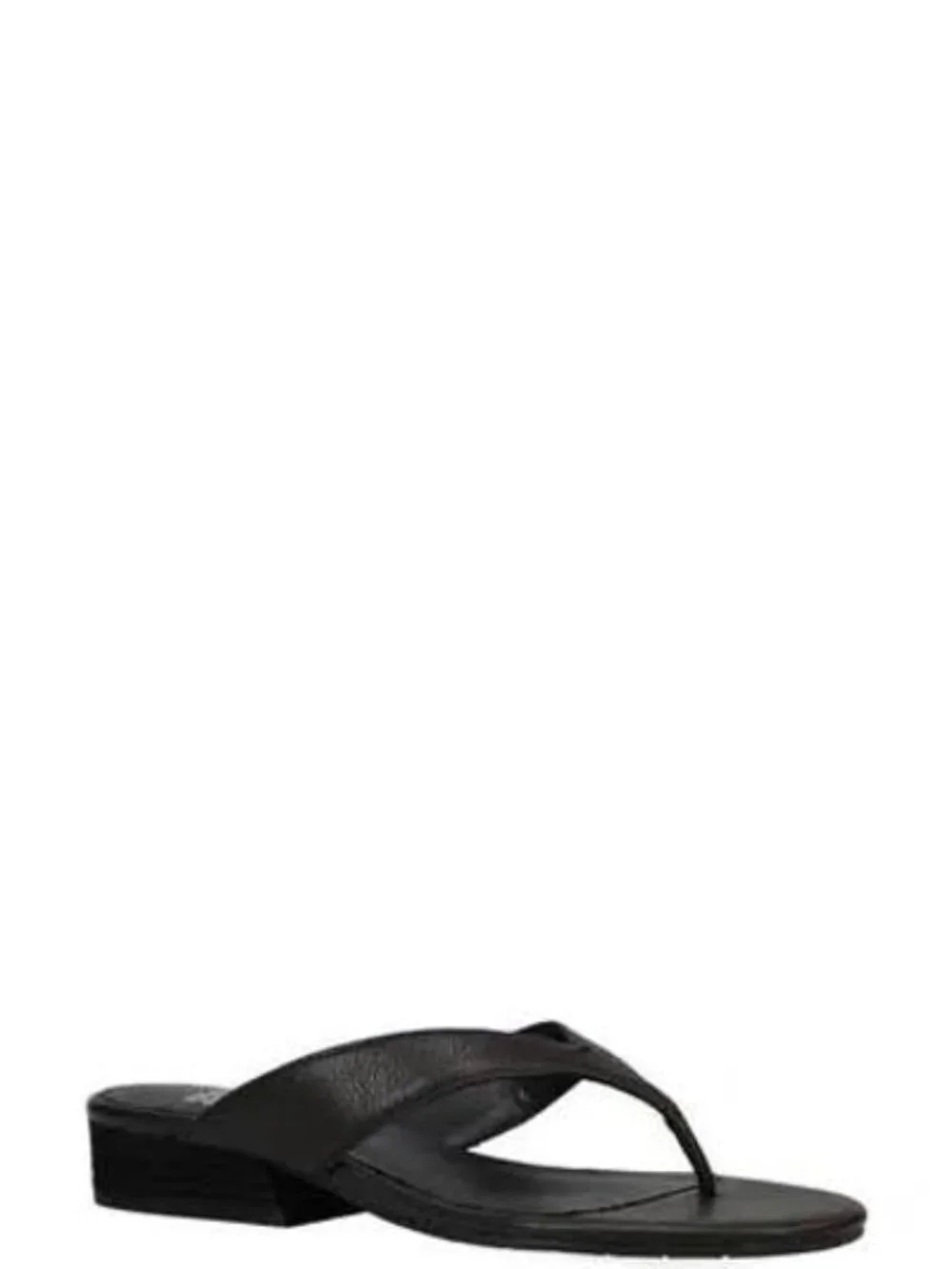 Eileen Fisher  Black Leather Erika Sandal Women Size 10     Retail: $168   NEW